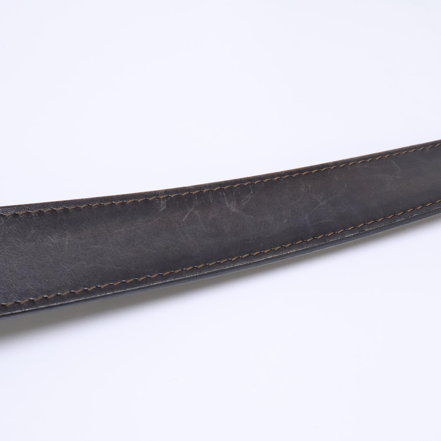 berluti ベルルッティ Bバックル スクリット パティーヌレザー ベルト 100 40