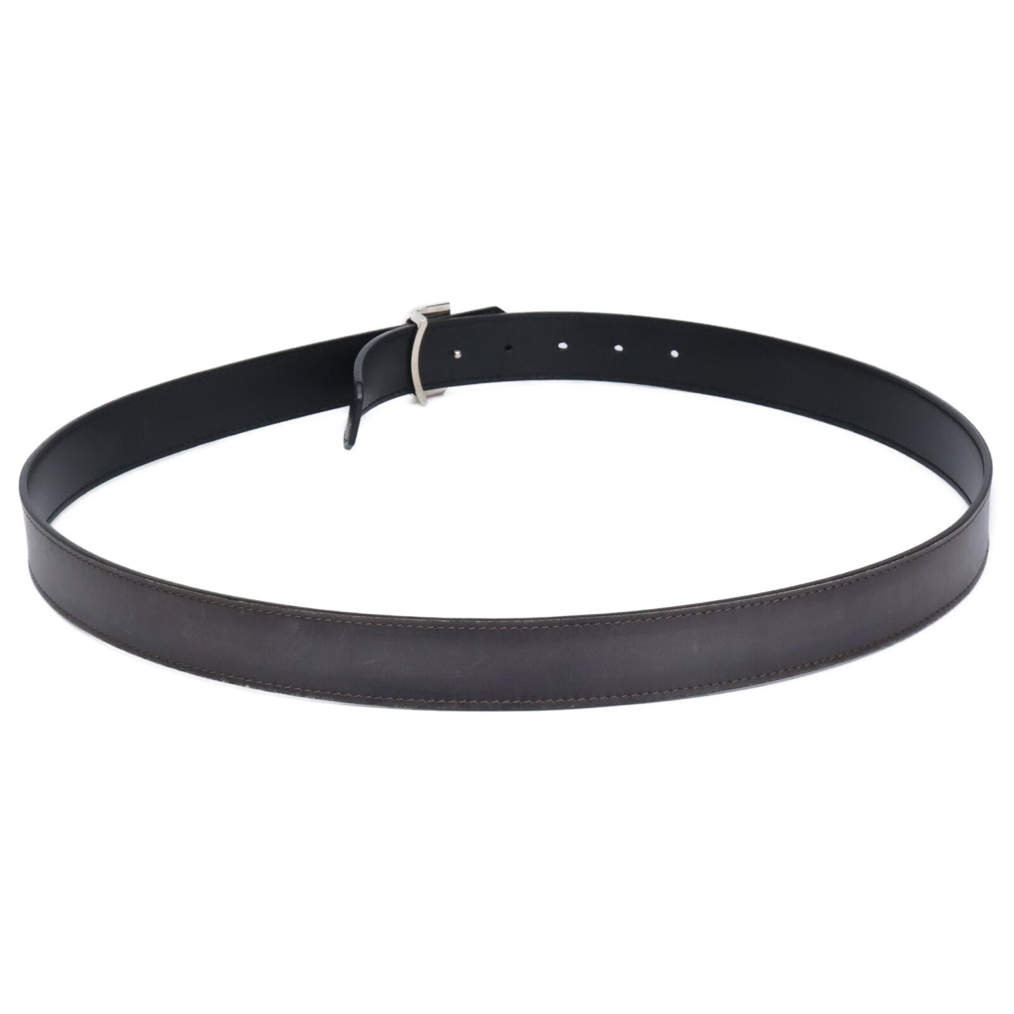 berluti ベルルッティ Bバックル スクリット パティーヌレザー ベルト 100 40