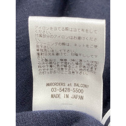 BORDERS at BALCONY ボーダーズアットバルコニー ﾈｲﾋﾞｰ ｷﾙﾃｨﾝｸﾞ ｳｰﾙ ﾜﾝﾋﾟｰｽ ワンピース 38