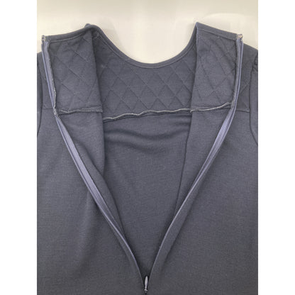 BORDERS at BALCONY ボーダーズアットバルコニー ﾈｲﾋﾞｰ ｷﾙﾃｨﾝｸﾞ ｳｰﾙ ﾜﾝﾋﾟｰｽ ワンピース 38