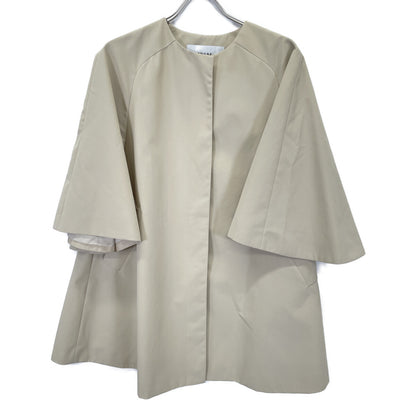 ADORE アドーア 22年製 ﾍﾞｰｼﾞｭ ｳｪｻﾞｰｸﾞﾛﾗﾝｼﾞｬｹｯﾄｺｰﾄ コート 38