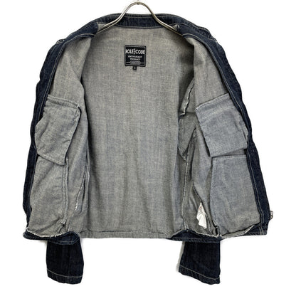 DEGNER デグナー ｲﾝﾃﾞｨｺﾞ ﾃﾞﾆﾑ ﾗｲﾀﾞｰｽｼﾞｬｹｯﾄ ジャケット L