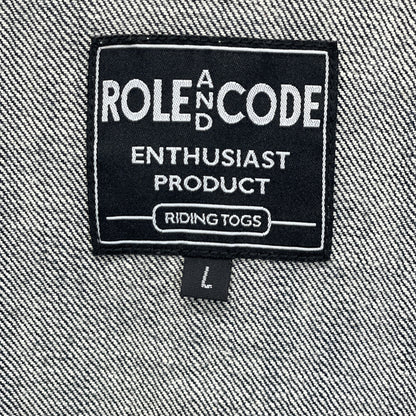 DEGNER デグナー ｲﾝﾃﾞｨｺﾞ ﾃﾞﾆﾑ ﾗｲﾀﾞｰｽｼﾞｬｹｯﾄ ジャケット L