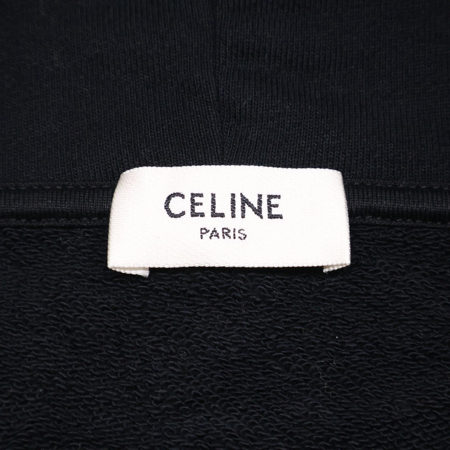 CELINE セリーヌ 【美品/国内正規】2Y468670Q ルーズ フーディ/プルオーバー パーカー/ トップス M