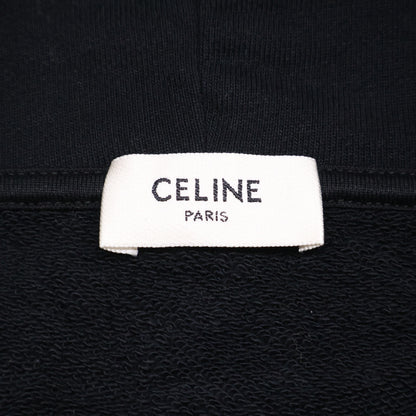 CELINE セリーヌ 【美品/国内正規】2Y468670Q ルーズ フーディ/プルオーバー パーカー/ トップス M