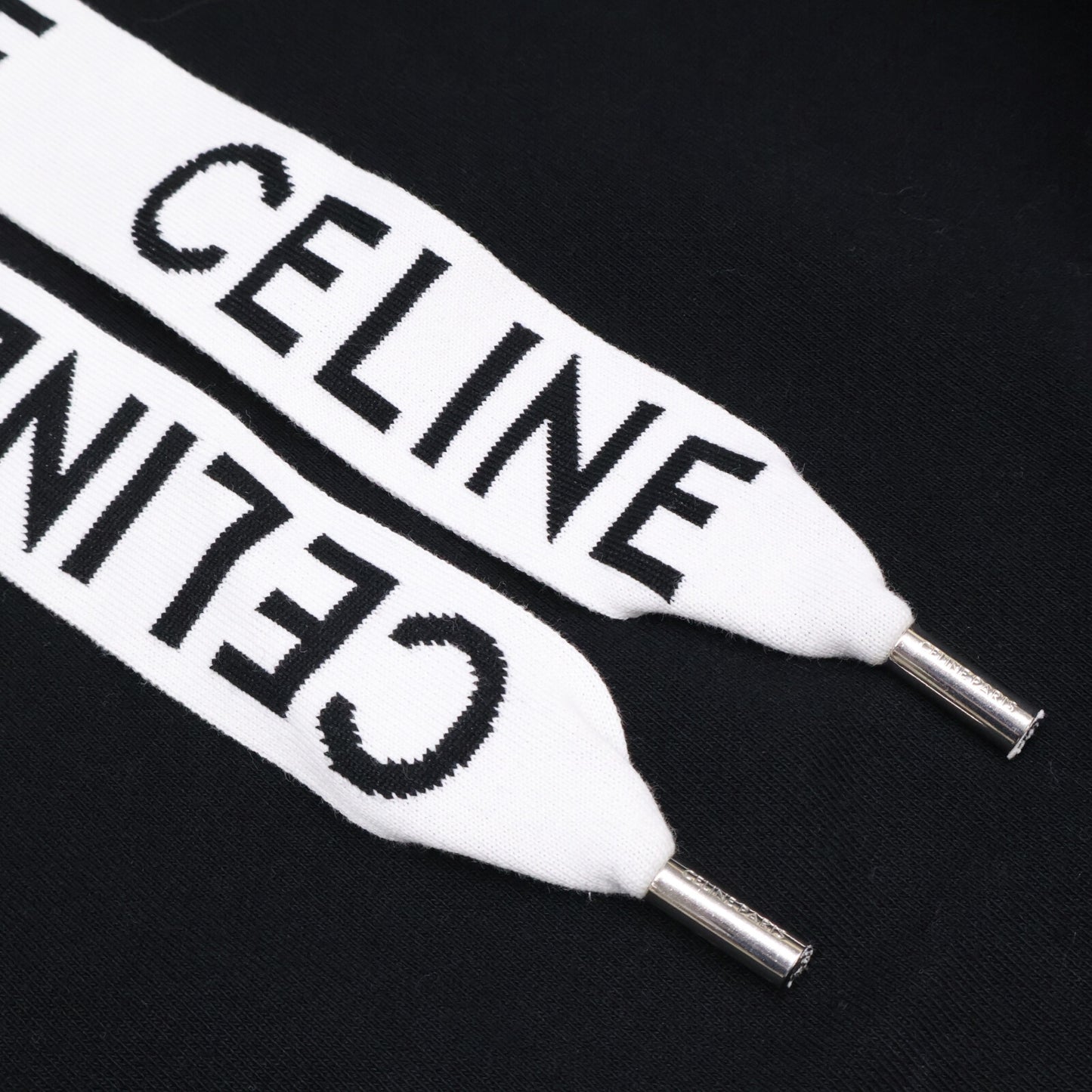 CELINE セリーヌ 【美品/国内正規】2Y468670Q ルーズ フーディ/プルオーバー パーカー/ トップス M