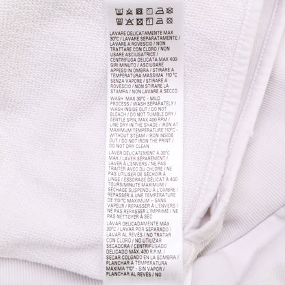 BALENCIAGA バレンシアガ 【美品/国内正規】744441 TOVB1 TAPE Type クラッシュ加工 プルオーバー パーカー/ トップス XXS