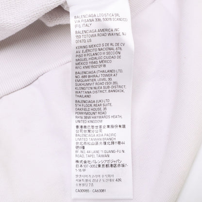 BALENCIAGA バレンシアガ 【美品/国内正規】744441 TOVB1 TAPE Type クラッシュ加工 プルオーバー パーカー/ トップス XXS