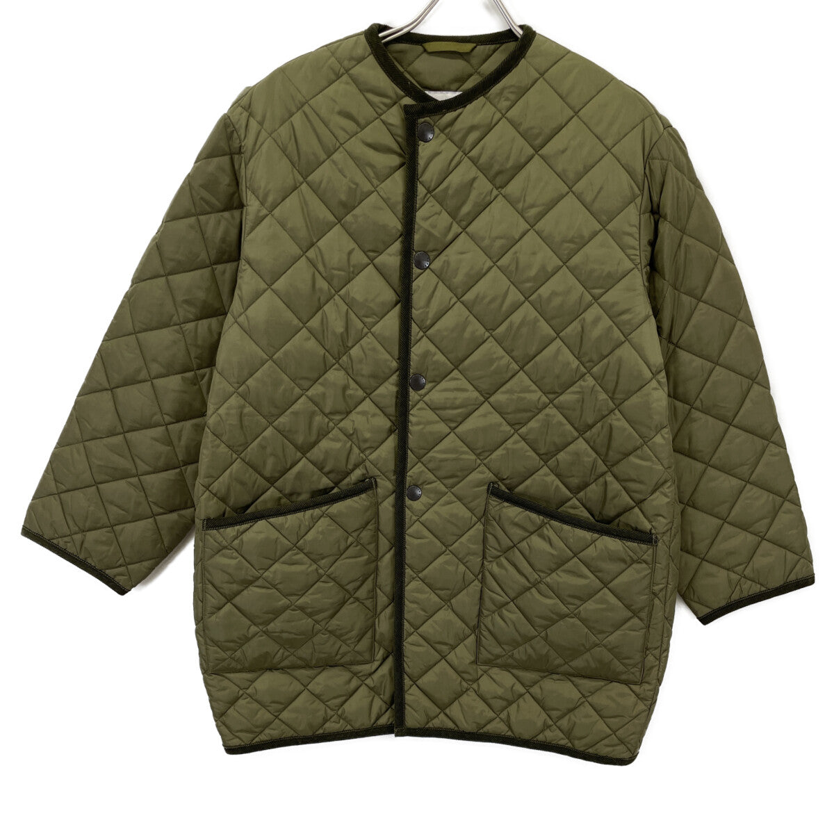 Barbour バブアー 2102002 ｶｰｷ ﾉｰｶﾗｰ ｷﾙﾃｨﾝｸﾞ ｺｰﾄ コート 10