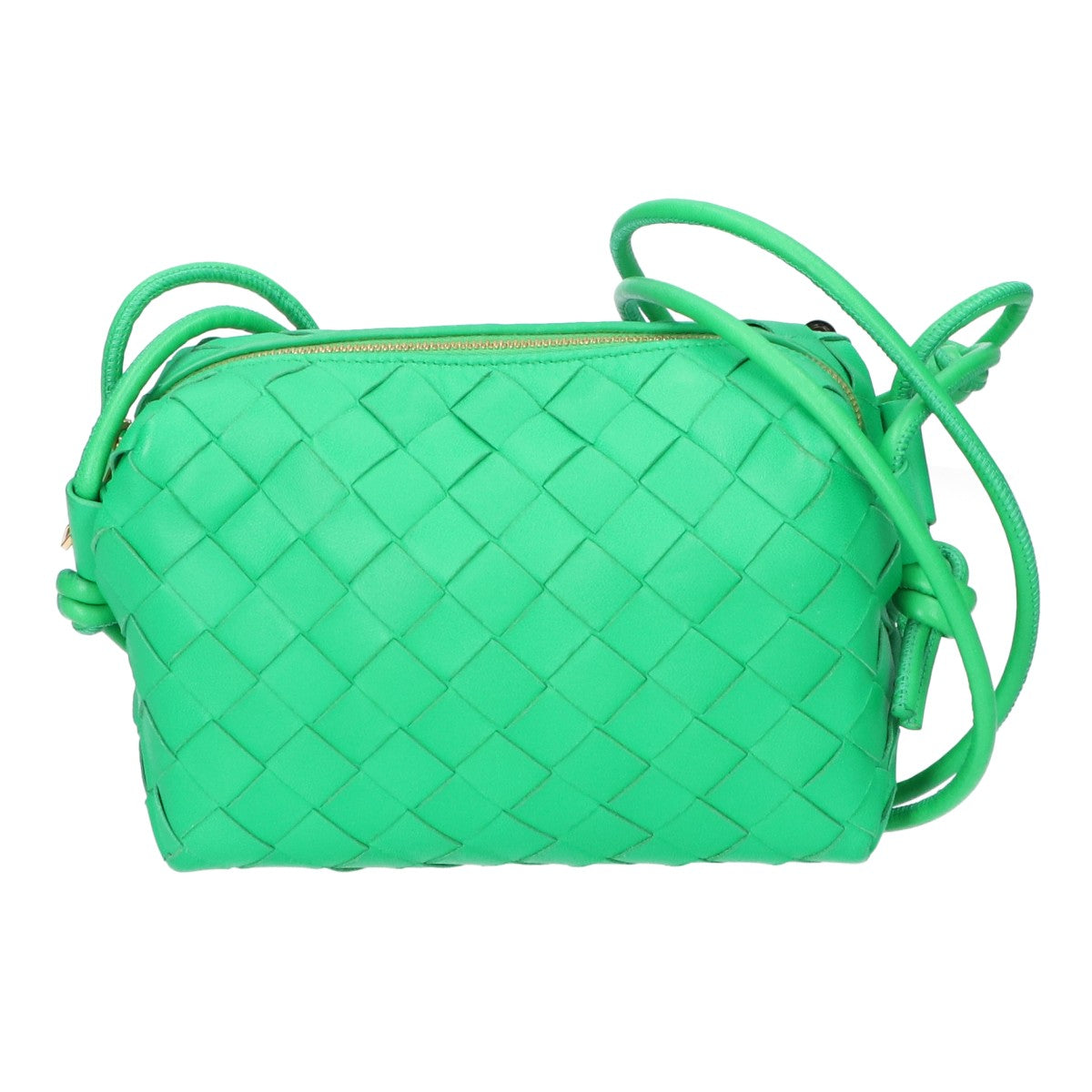 BOTTEGA VENETA ボッテガヴェネタ 美品 イントレチャート ミニループ カメラバッグ クロスボディミニバッグ ショルダーバッグ