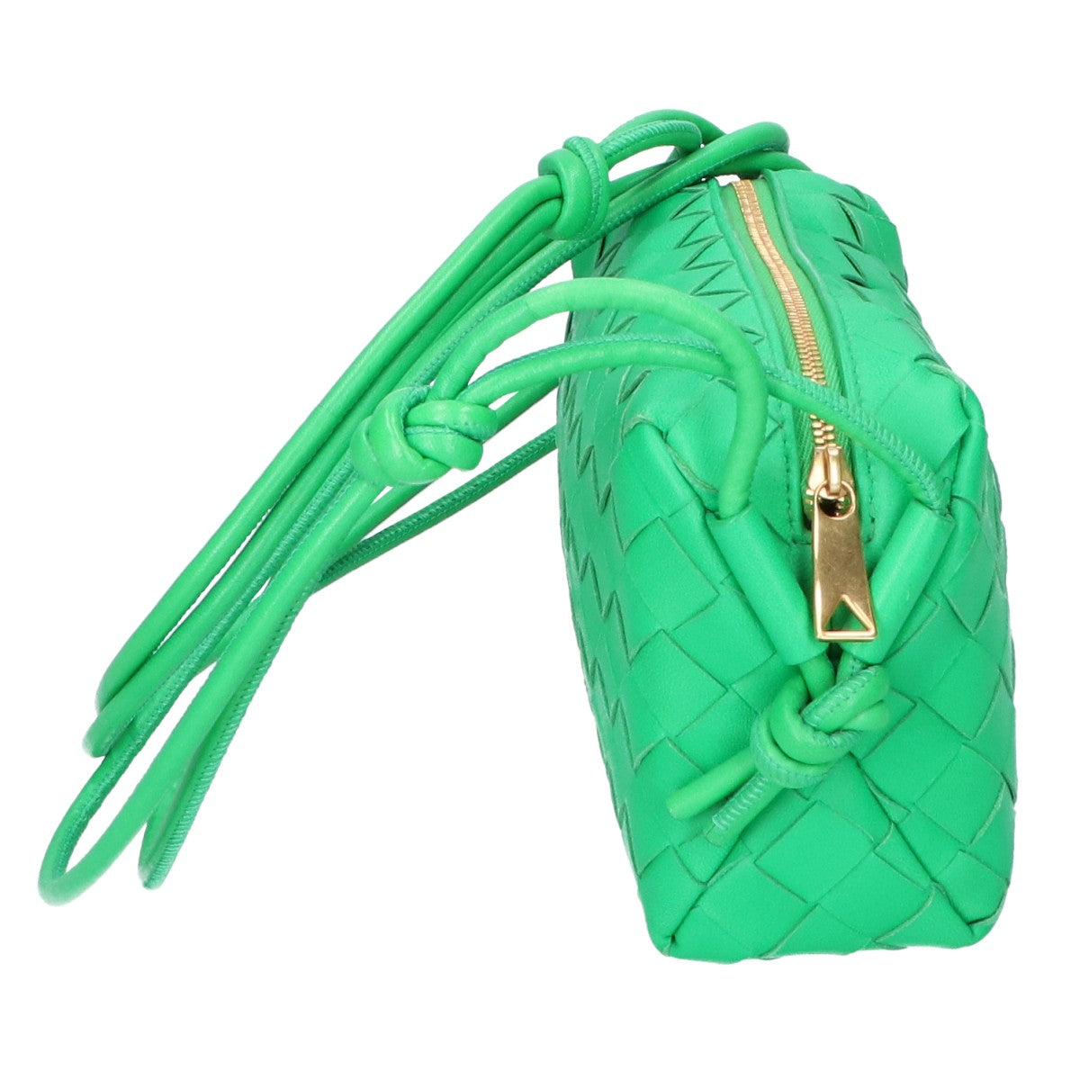 BOTTEGA VENETA ボッテガヴェネタ 美品 イントレチャート ミニループ カメラバッグ クロスボディミニバッグ ショルダーバッグ