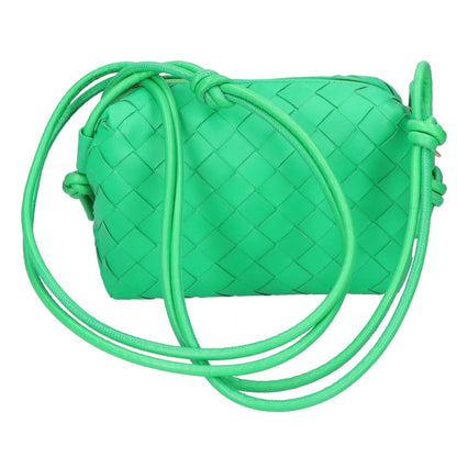 BOTTEGA VENETA ボッテガヴェネタ 美品 イントレチャート ミニループ カメラバッグ クロスボディミニバッグ ショルダーバッグ