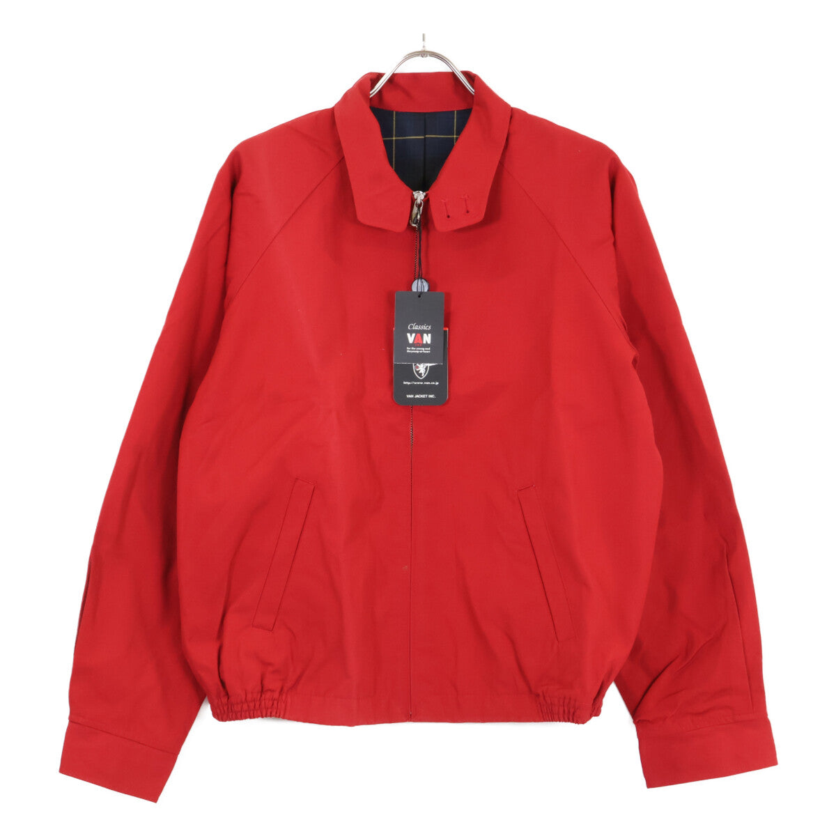 VAN JACKET ヴァンジャケット JC-11501 ﾚｯﾄﾞ ｺｯﾄﾝ ｽｲﾝｸﾞﾄｯﾌﾟ ジャケット M