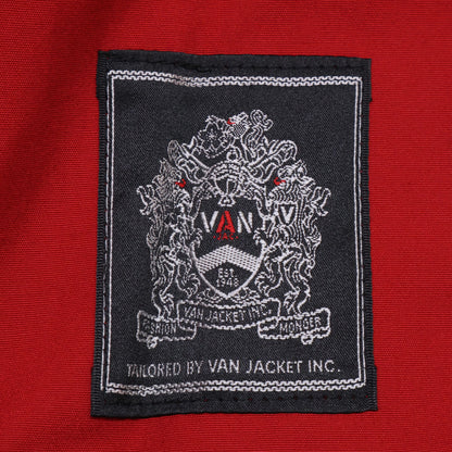 VAN JACKET ヴァンジャケット JC-11501 ﾚｯﾄﾞ ｺｯﾄﾝ ｽｲﾝｸﾞﾄｯﾌﾟ ジャケット M