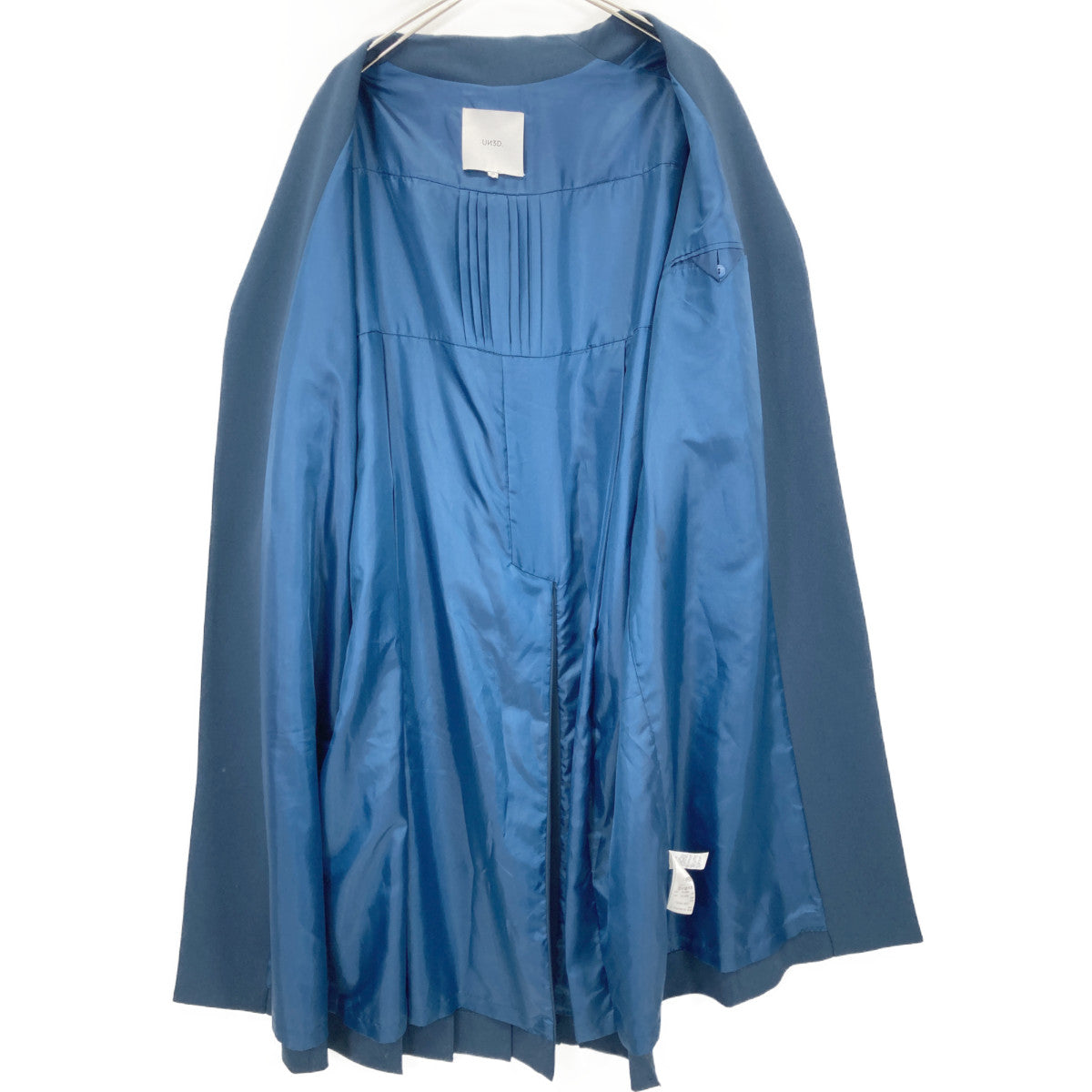 UN3D アンスリード 521850000501 ﾌﾞﾙｰ ﾊﾞｯｸﾌﾟﾘｰﾂ ｺｰﾄ コート 1