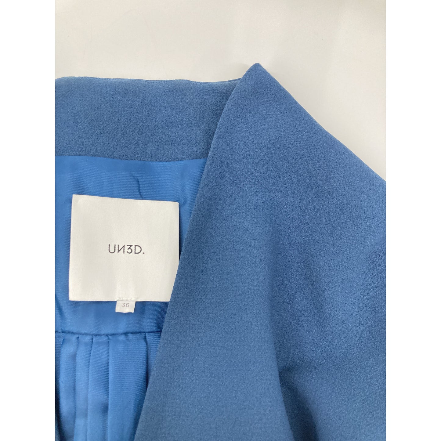 UN3D アンスリード 521850000501 ﾌﾞﾙｰ ﾊﾞｯｸﾌﾟﾘｰﾂ ｺｰﾄ コート 1