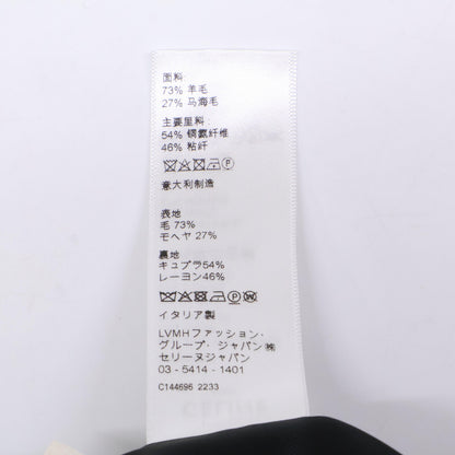 CELINE セリーヌ 2J536523K ﾌﾞﾗｯｸ ｸﾗｼｯｸ ｳｰﾙ ｽｶｰﾄ スカート 36