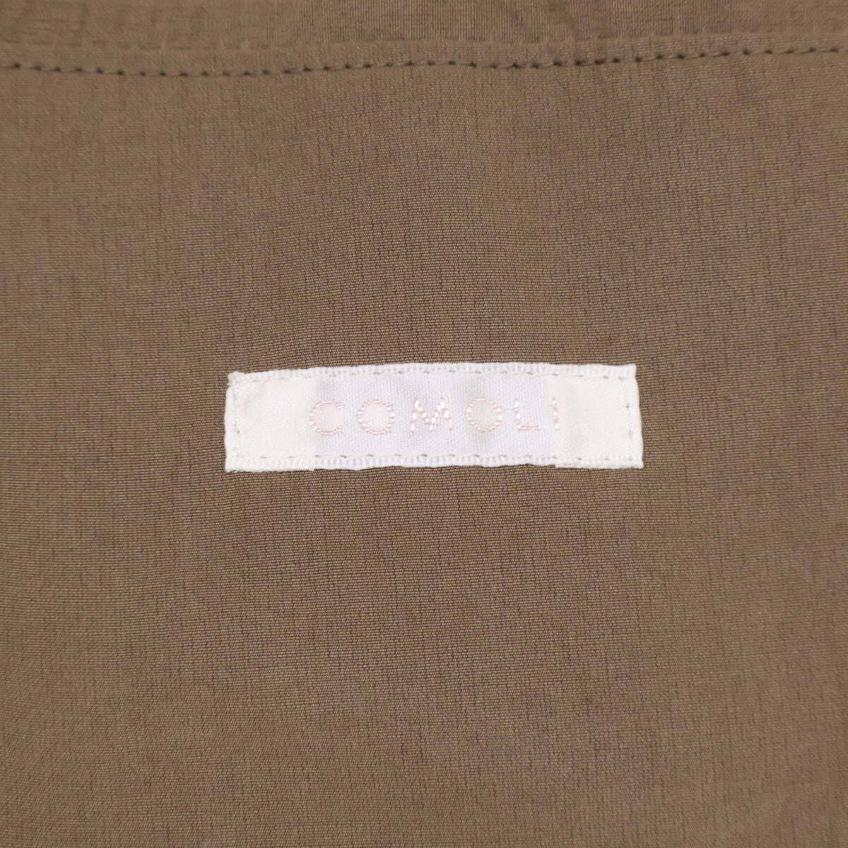 COMOLI コモリ K01-01003 ﾍﾞｰｼﾞｭ ｺｯﾄﾝﾅｲﾛﾝ ｺｰﾁｼﾞｬｹｯﾄ ジャケット 1