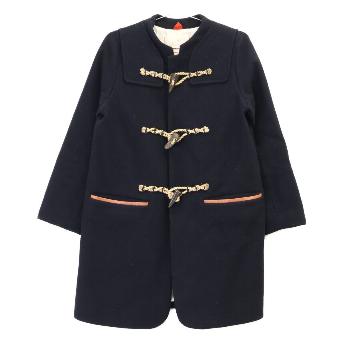 Pallas Palace パラスパレス ノーカラー ダッフルコート コート 3