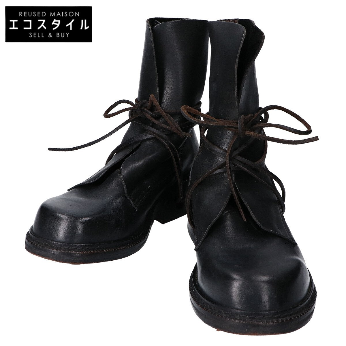 DIRK BIKKEMBERGS ダーク ビッケンバーグ 90s ラップコード レースアップ ブーツ シューズ 41