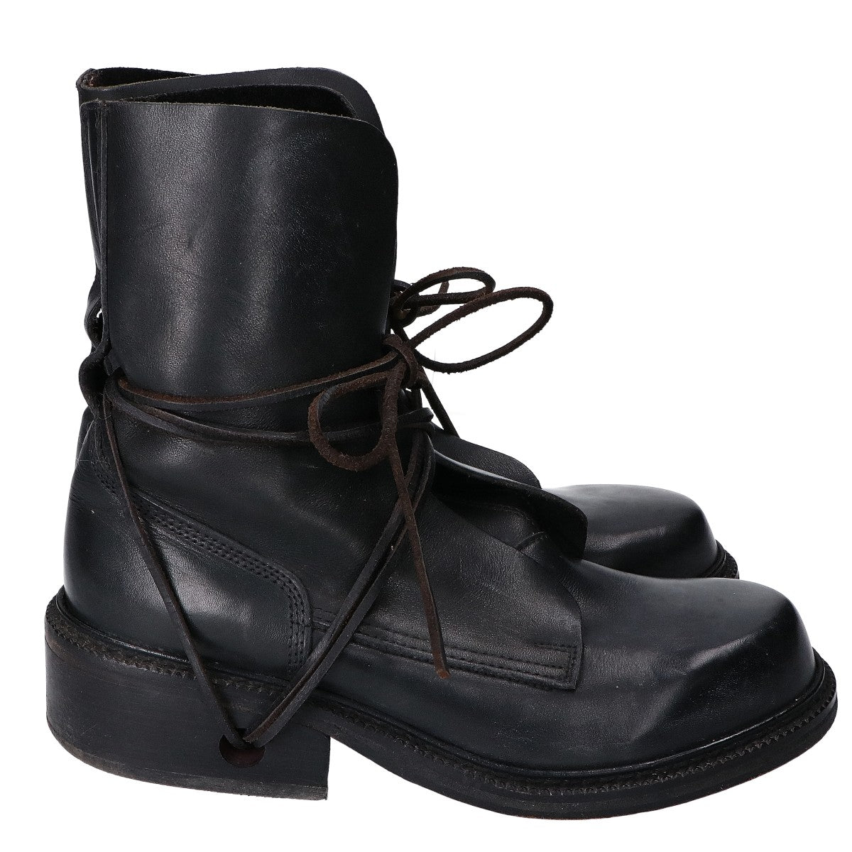 DIRK BIKKEMBERGS ダーク ビッケンバーグ 90s ラップコード レースアップ ブーツ シューズ 41