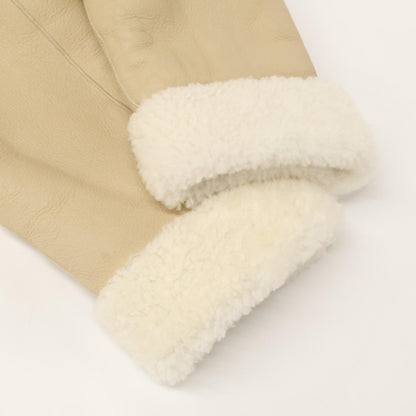 Valentino Garavani ヴァレンティノガラヴァーニ 美品 V金具 ムートン ジャケット