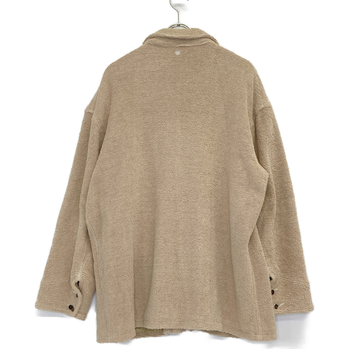 BASICKS ベイシックス LE0121W ﾊﾟｲﾙ地ｶﾊﾞｰｵｰﾙ ジャケット L