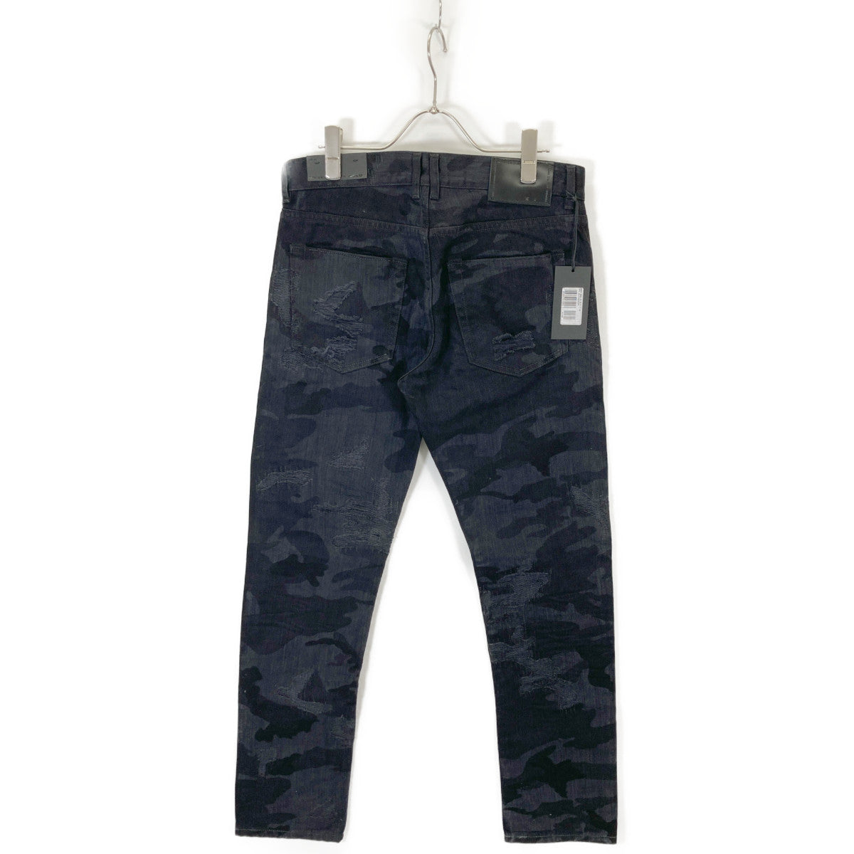 DIESEL BlackGold ディーゼルブラックゴールド TYPE-2813 ｶﾓﾌﾗｰｼﾞｭﾀﾞﾒｰｼﾞ加工ﾃﾞﾆﾑﾊﾟﾝﾂ ボトムス 30