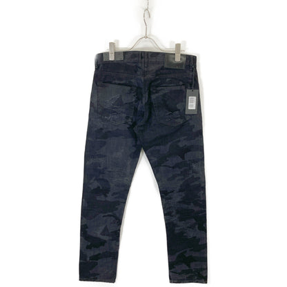 DIESEL BlackGold ディーゼルブラックゴールド TYPE-2813 ｶﾓﾌﾗｰｼﾞｭﾀﾞﾒｰｼﾞ加工ﾃﾞﾆﾑﾊﾟﾝﾂ ボトムス 30