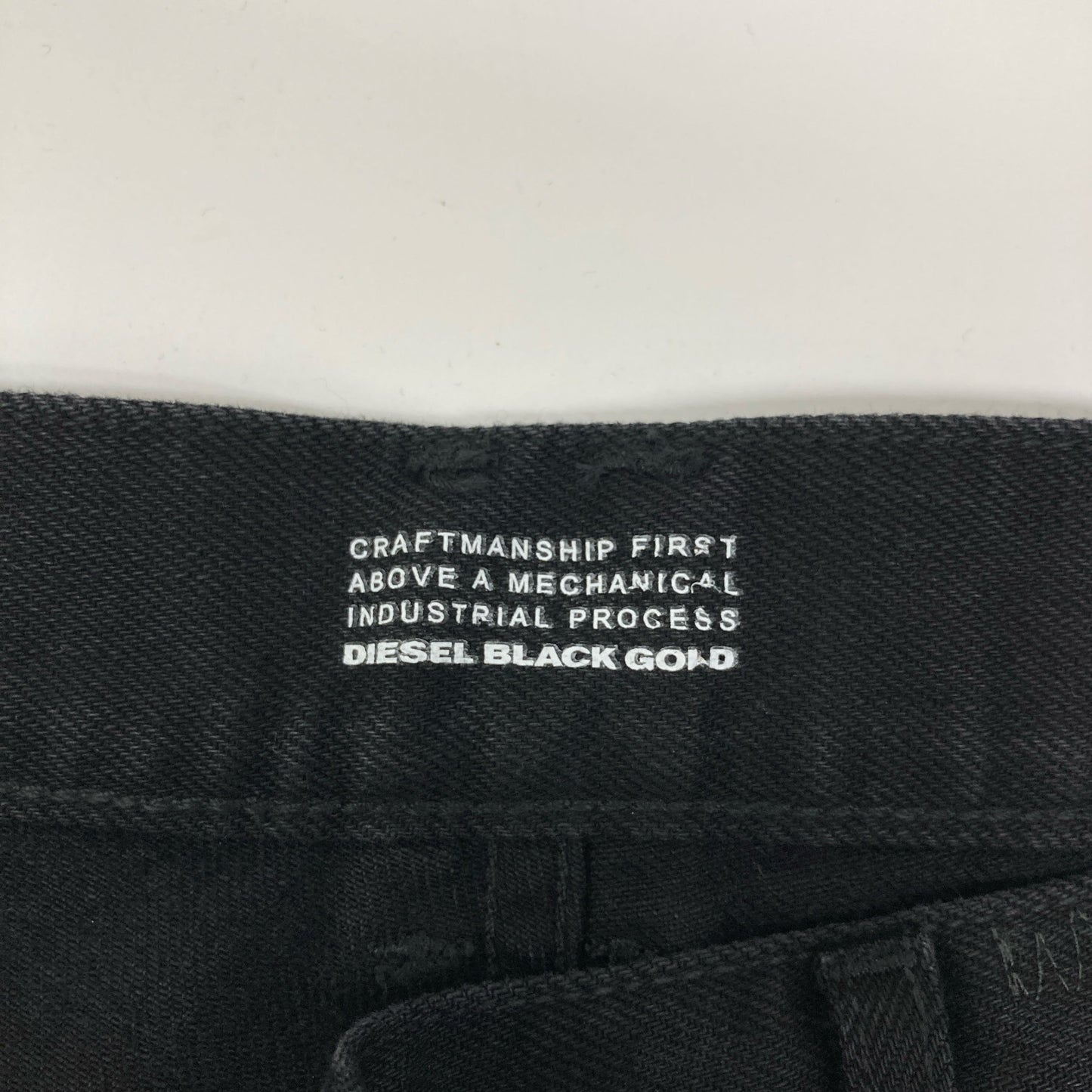 DIESEL BlackGold ディーゼルブラックゴールド TYPE-2813 ｶﾓﾌﾗｰｼﾞｭﾀﾞﾒｰｼﾞ加工ﾃﾞﾆﾑﾊﾟﾝﾂ ボトムス 30