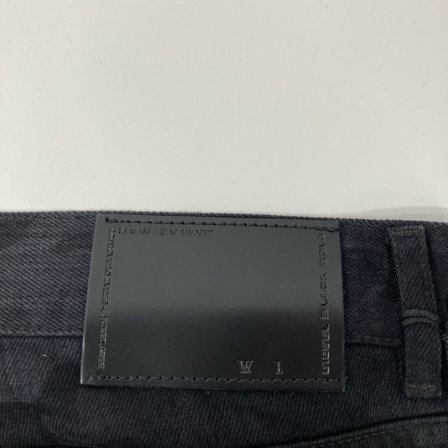 DIESEL BlackGold ディーゼルブラックゴールド TYPE-2813 ｶﾓﾌﾗｰｼﾞｭﾀﾞﾒｰｼﾞ加工ﾃﾞﾆﾑﾊﾟﾝﾂ ボトムス 30