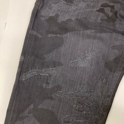 DIESEL BlackGold ディーゼルブラックゴールド TYPE-2813 ｶﾓﾌﾗｰｼﾞｭﾀﾞﾒｰｼﾞ加工ﾃﾞﾆﾑﾊﾟﾝﾂ ボトムス 30