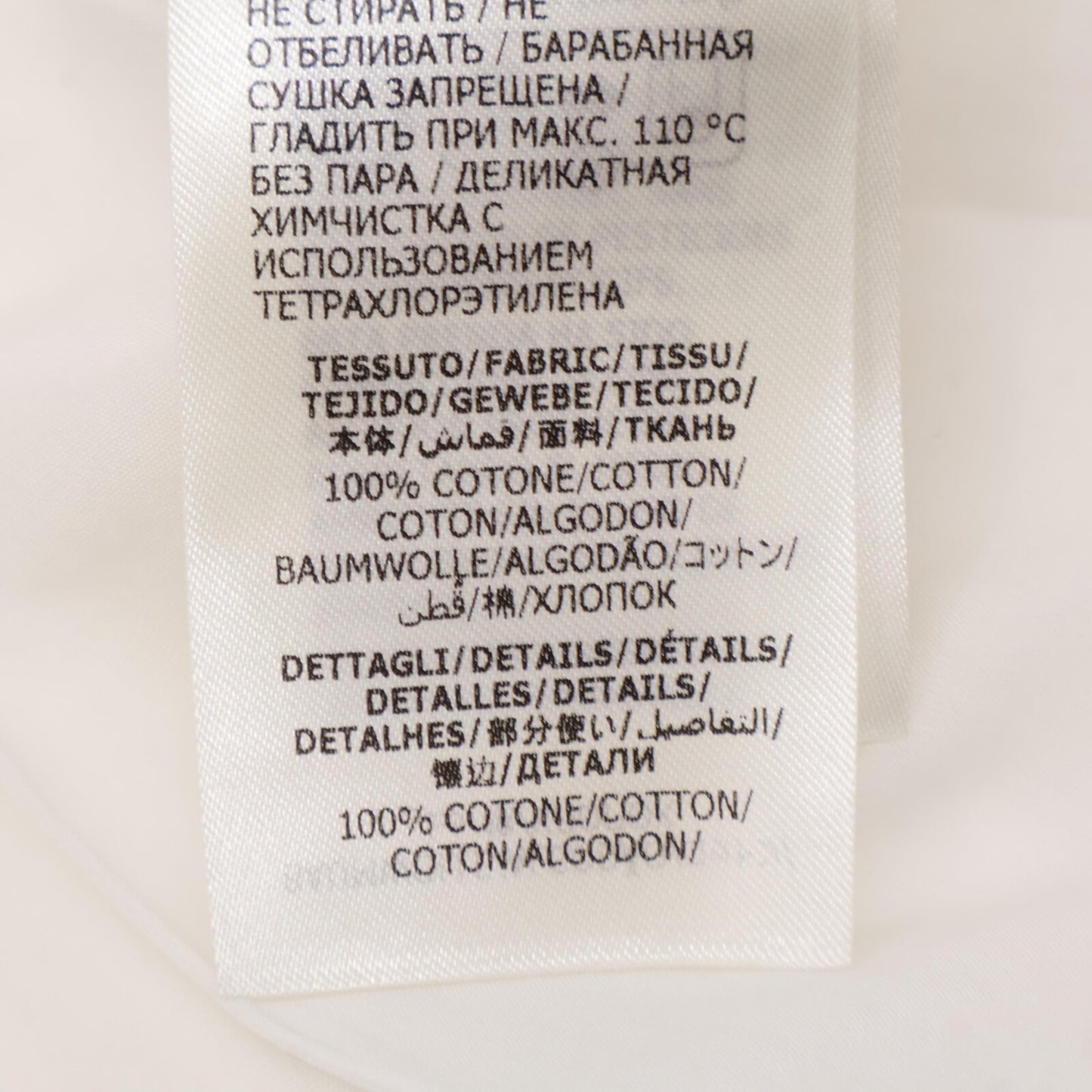 Alexander McQueen アレキサンダーマックイーン 733823 ﾎﾜｲﾄ ﾊﾞﾙﾄﾞｰｶﾗｰﾌﾞﾗｳｽ トップス 36