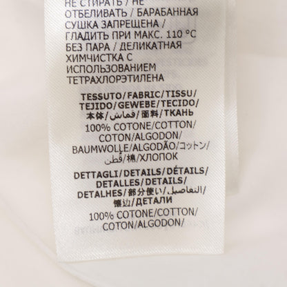 Alexander McQueen アレキサンダーマックイーン 733823 ﾎﾜｲﾄ ﾊﾞﾙﾄﾞｰｶﾗｰﾌﾞﾗｳｽ トップス 36