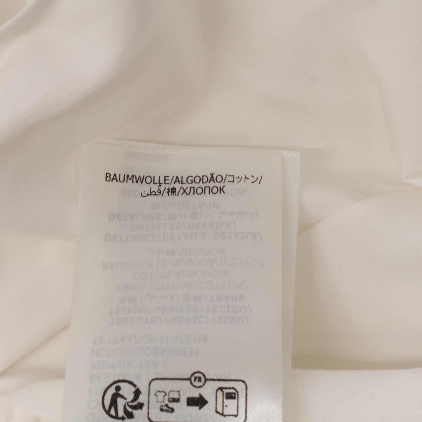 Alexander McQueen アレキサンダーマックイーン 733823 ﾎﾜｲﾄ ﾊﾞﾙﾄﾞｰｶﾗｰﾌﾞﾗｳｽ トップス 36