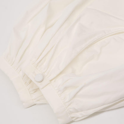 Alexander McQueen アレキサンダーマックイーン 733823 ﾎﾜｲﾄ ﾊﾞﾙﾄﾞｰｶﾗｰﾌﾞﾗｳｽ トップス 36