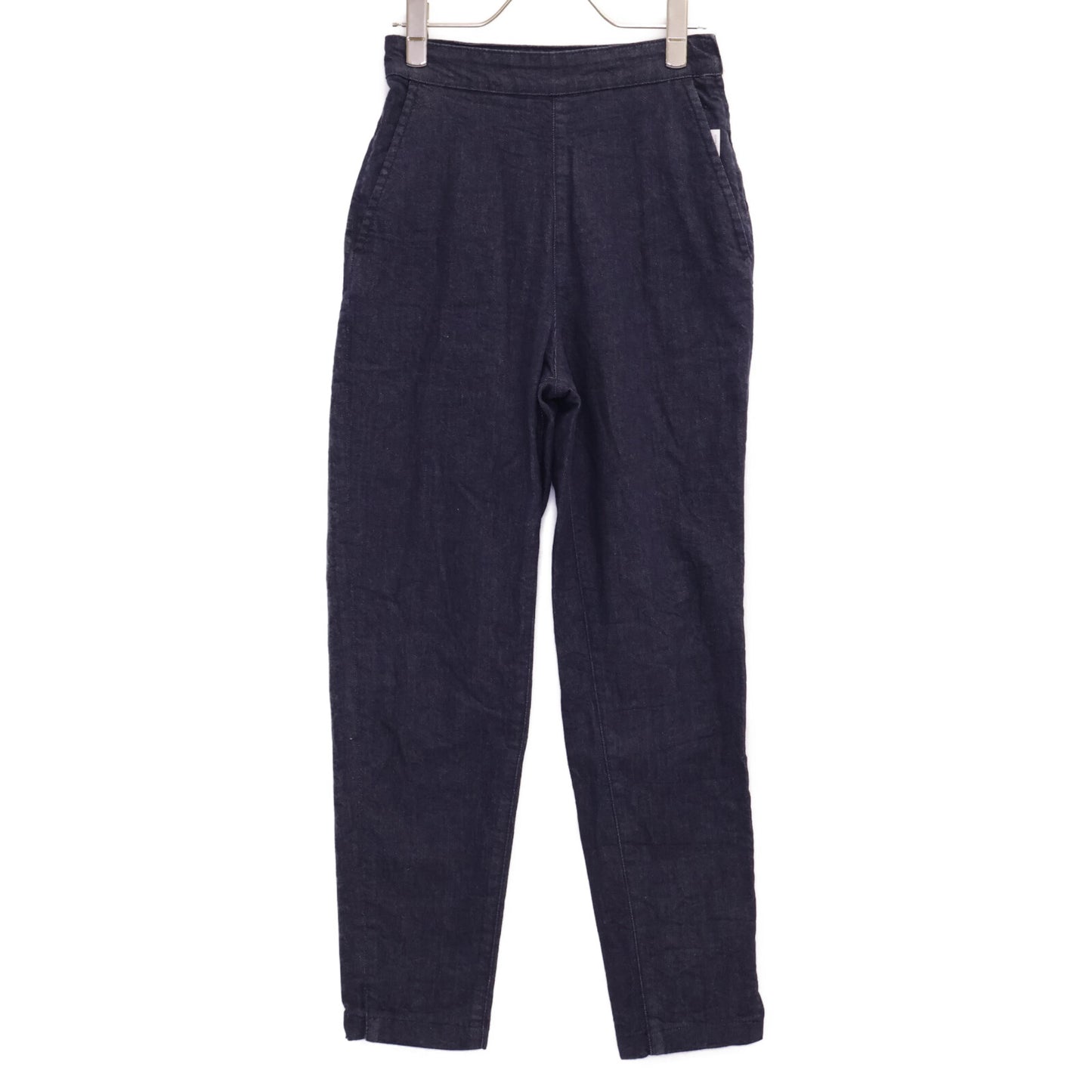 YANUK ヤヌーク ｘ樋口かほり 57152511 クロップドテーパード デニムパンツ/ ボトムス XS