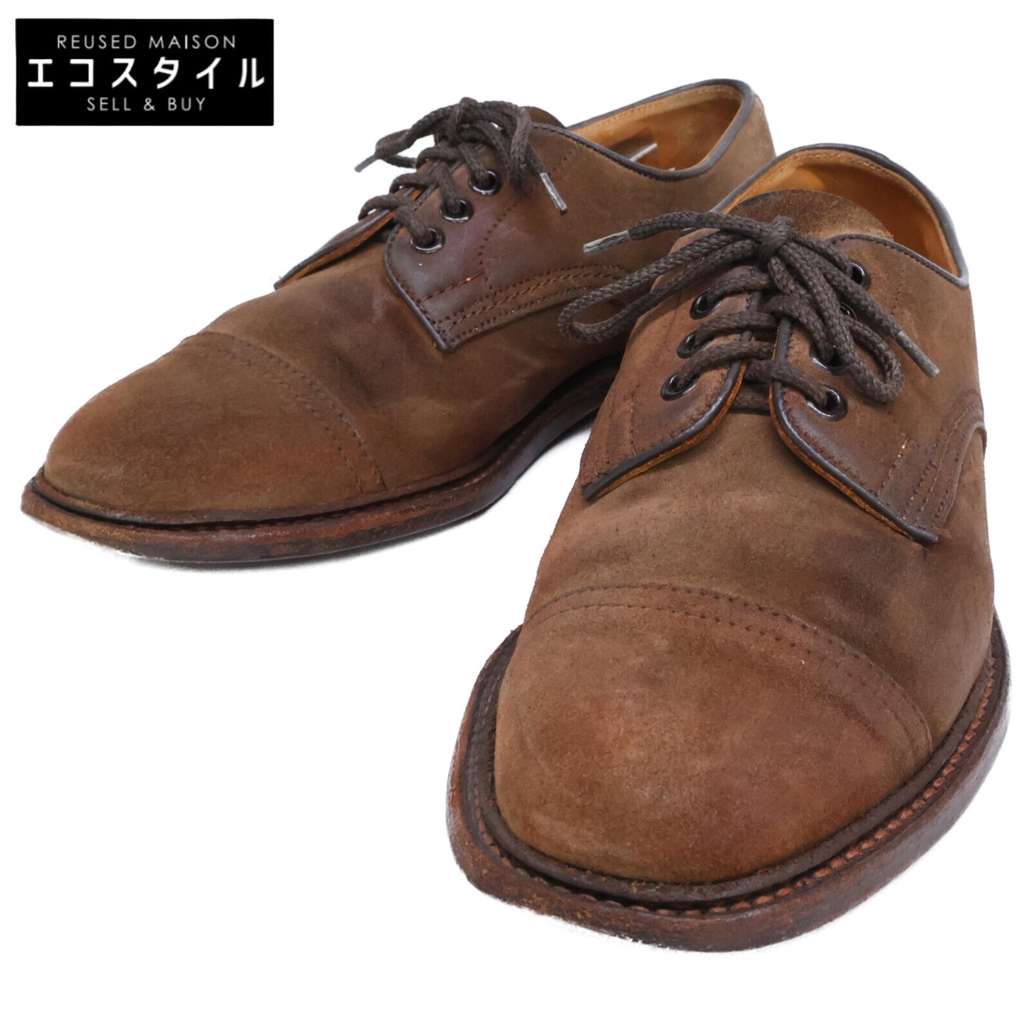 Tricker's トリッカーズ GEORGE スエード ドレス シューズ 7 1/2