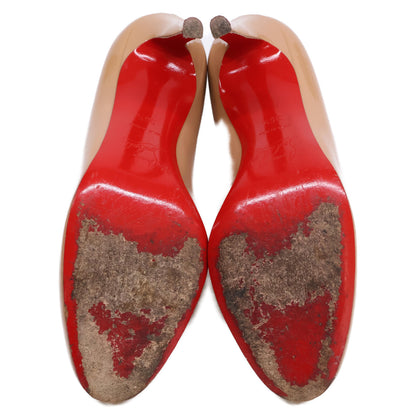 Christian Louboutin クリスチャンルブタン パテントレザー ヒール シューズ 36.5