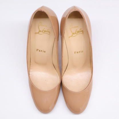 Christian Louboutin クリスチャンルブタン パテントレザー ヒール シューズ 36.5