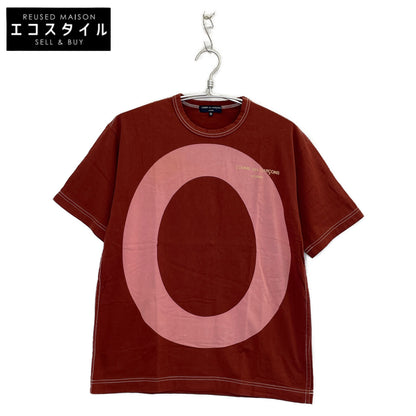 COMMEdesGARCONS HOMME コムデギャルソンオム ﾎﾞﾙﾄﾞｰ AD2004 HO-T034 ｲﾆｼｬﾙﾋﾞｯｸﾞOﾌﾟﾘﾝﾄTｼｬﾂ トップス M