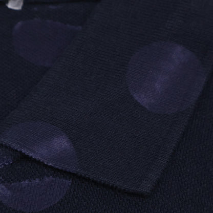 COMMEdesGARCONS HOMME コムデギャルソンオム ネイビー AD2000 田中オム HT100090 ドット柄 ハーフジップポロシャツ トップス 表記なし