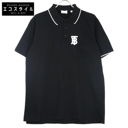 BURBERRY バーバリー PTCRSND80PAR 20SS ﾘｶﾙﾄﾞﾃｨｯｼ TBﾛｺﾞ刺繍ﾎﾟﾛｼｬﾂ トップス M