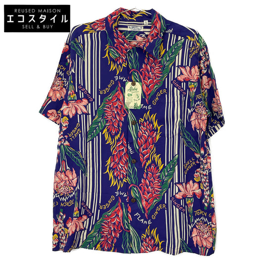 SUN SURF サンサーフ SS34448 RAYON S/S GINGER BLOSSOM トップス L