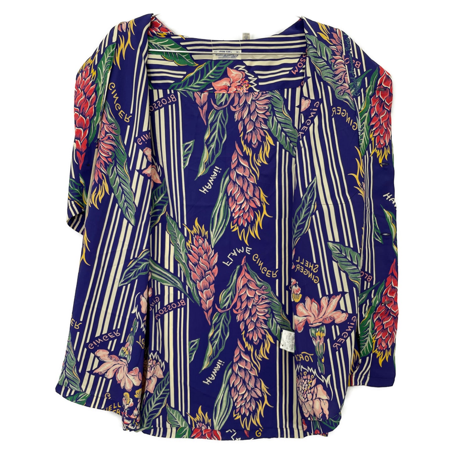 SUN SURF サンサーフ SS34448 RAYON S/S GINGER BLOSSOM トップス L