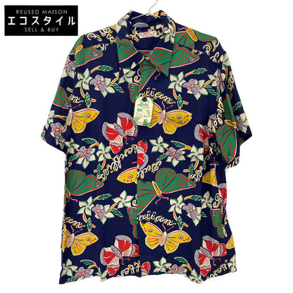 SUN SURF サンサーフ SS34447 RAYON S/S PILELEHUA トップス L