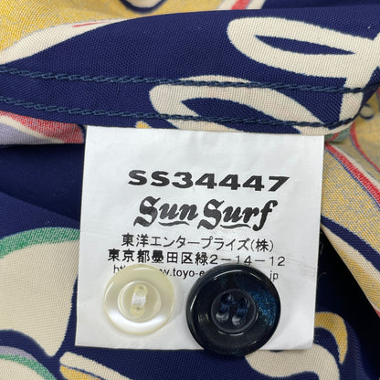 SUN SURF サンサーフ SS34447 RAYON S/S PILELEHUA トップス L