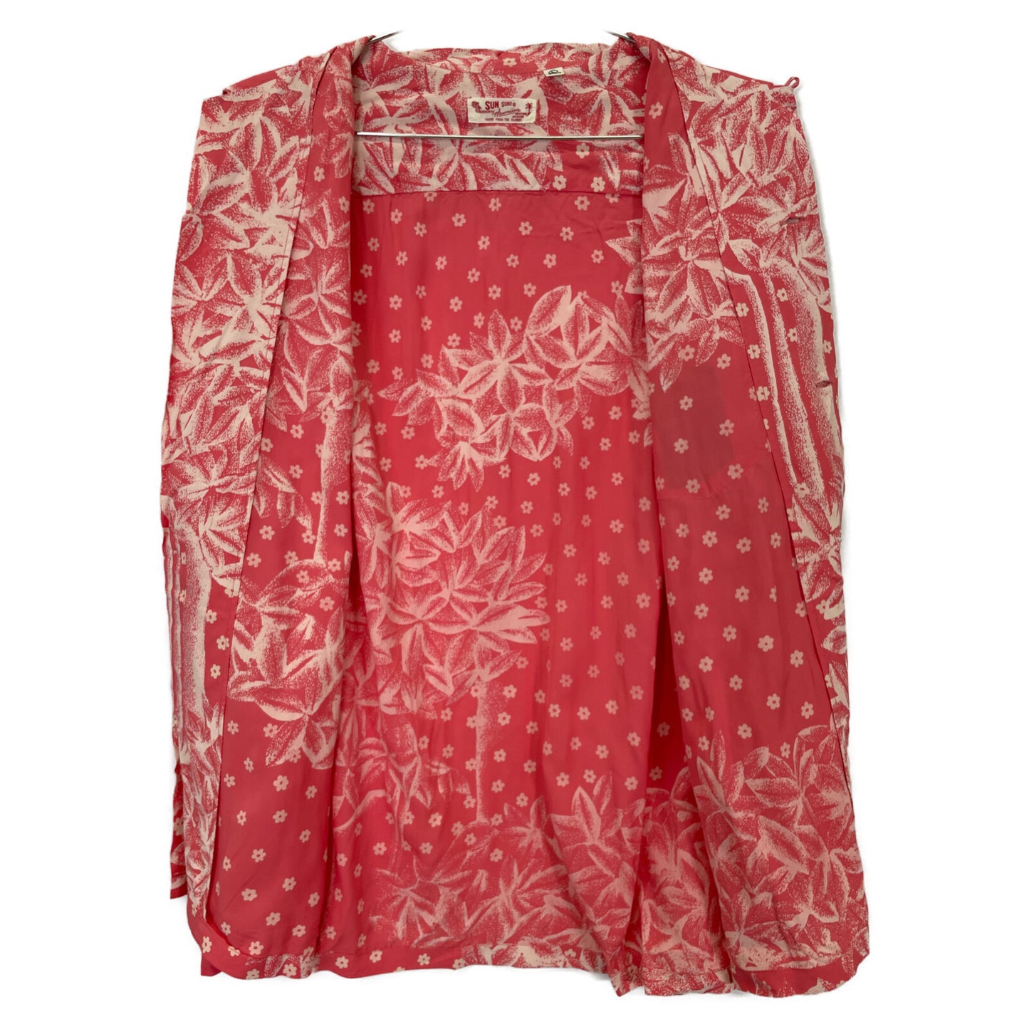 SUN SURF サンサーフ SS37147 RAYON S/S HOKULANI PALMS トップス L