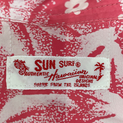 SUN SURF サンサーフ SS37147 RAYON S/S HOKULANI PALMS トップス L