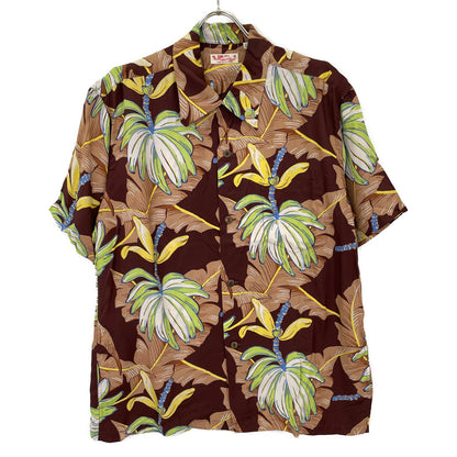 SUN SURF サンサーフ SS36432 RAYON S/S Mai'a S/Sｱﾛﾊｼｬﾂ トップス L